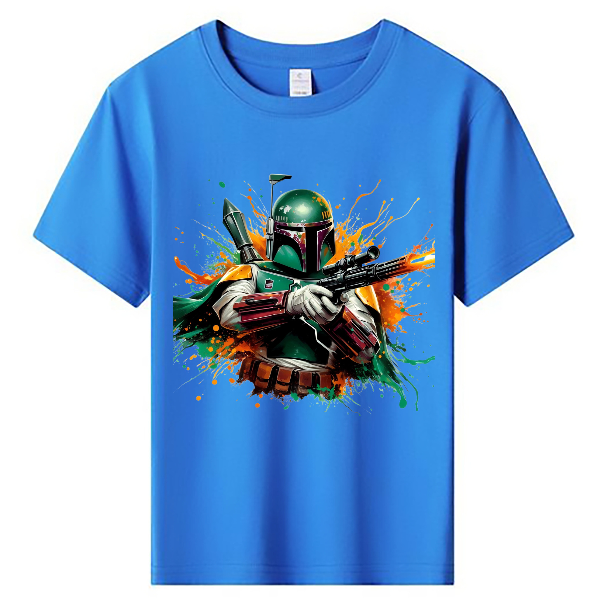 （画像用） スター・ウォーズ Star Wars 綿100％キッズTシャツ（フロントプリント）